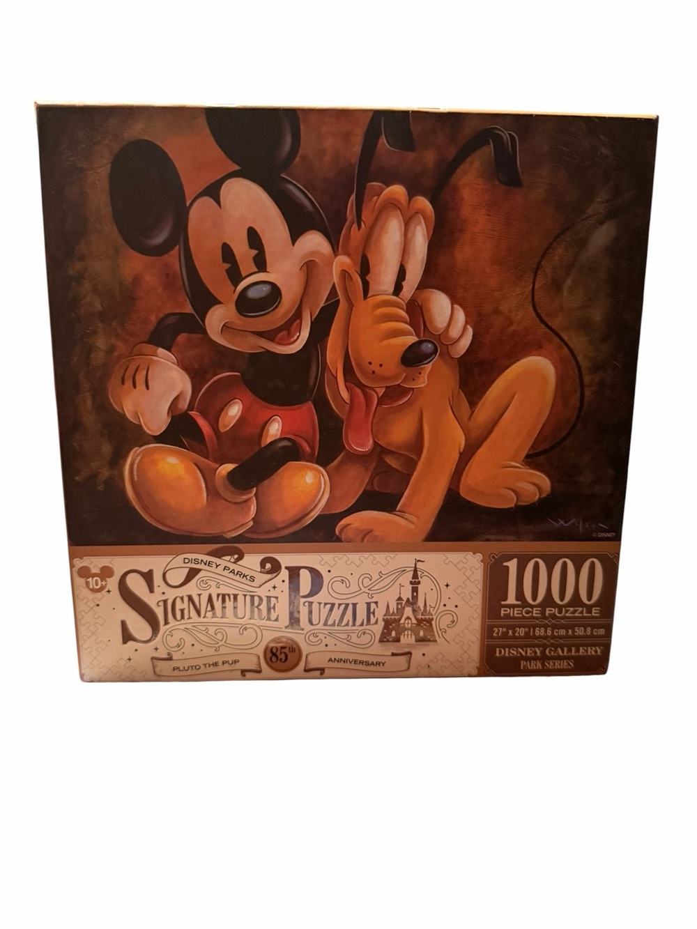 Disney Parks Signature Puzzle - 85th Anniversary Mickey & Pluto
